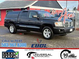 2011 ram dakota 4x4 4wd dodge laramie 4dr crew cab pickup truck