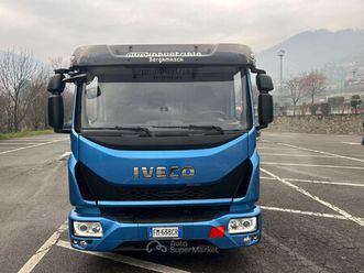 eurocargo 75 cassone con gru