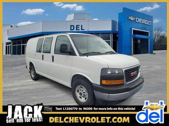 used 2020 gmc savana 2500 work van