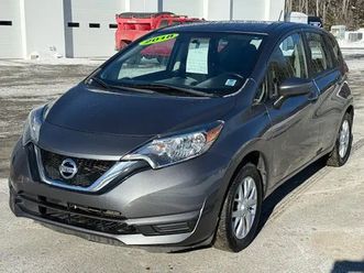 2018 nissan versa note sv -- low km's -- financing available!