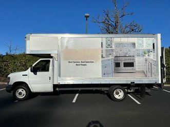 2015 ford e450 cutaway box van 16ft whit lift gate