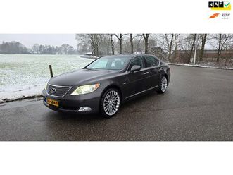 lexus ls 460 - luxury | automaat |bom vol o.a. pdc, airco, stoelverwarming, elektrische stoelen | apk keu