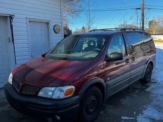 2002 pontiac montana minivan