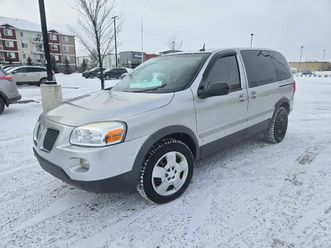 2008 pontiac montana sv6 w/1sa minivan - low km