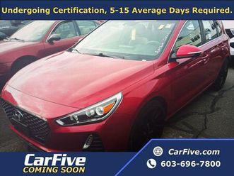 used 2018 hyundai elantra gt sport