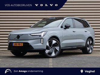 volvo ex90 - twin motor performance ultra 7p. 111 kwh black edition | full option | luchtvering | bower