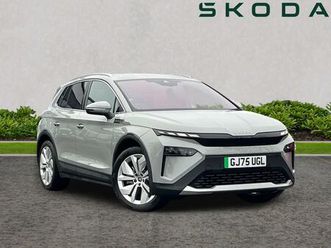 skoda elroq 210kw 85 edition 82kwh 5dr auto
