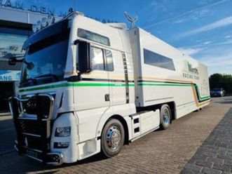 man tgx 18.470 met race trailer * origineel nl * (bj 2019) — vrachtwagens — marktplaats