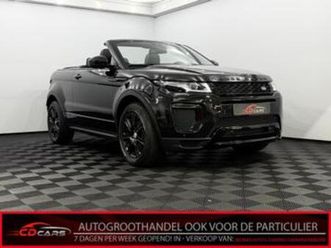land rover range rover evoque convertible 2.0 td4 hse dynami — land rover — marktplaats