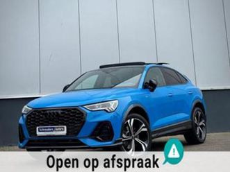 audi q3 sportback 45 tfsi e hybrid 3x s-line black edition. — audi — marktplaats