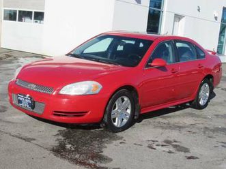 2012 chevrolet impala sedan red 160k lt