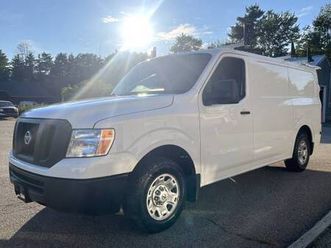 2020 nissan nv 2500 hd sv nice bins ladder rack 1-owner cargo van