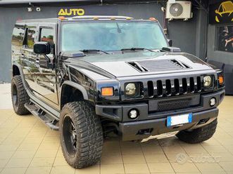 hummer h2 6.0 v8 luxury autocarro gpl perfette con
