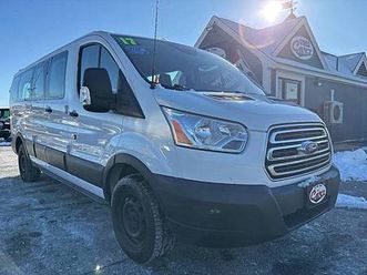 2017 ford transit 350 xlt 3dr lwb low roof passenger van w/60/40 sid