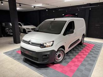 citroen berlingo fourgon van xl 950 bluehdi 130 s&s bvm6 driver *1ère main - excellent etat*