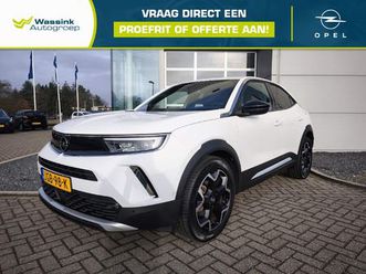 opel mokka-e electric elektrisch 50kwh 136pk 11 kw ultimate | leder/alcantara | adaptive cruise control | stoelverwarming