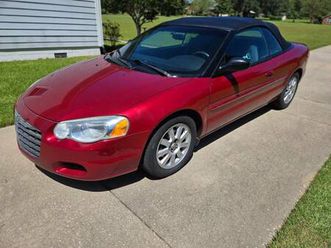 2005 chrysler sebring convertible