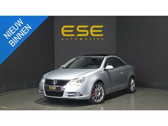 volkswagen eos 3.2 v6 | dsg | cabrio | cruise | navigatie