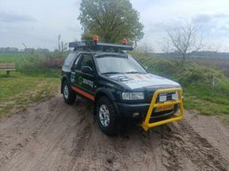 opel frontera 2.2 16v sport 2001 zwart — opel — marktplaats