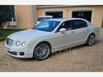 flying spur v12 speed