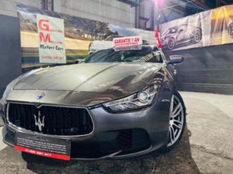 ② maserati ghibli 3.0 v6 diesel gps cuir xénons j.a — maserati — 2ememain
