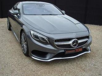 ② mercedes s 500 coupe 4-matic * amg line * night vision * — mercedes-benz — 2ememain