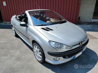 peugeot 206 cabrio 2.0 benzina