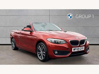 bmw 2 series 220i sport 2dr [nav] step auto convertible 2019, 46609 miles, £14975 - 33132267 - exchangeandmart.co.uk