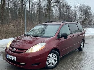toyota sienna 3.5 lift gaz 7 osobowy warszawa targówek • olx.pl
