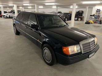 mercedes benz w124 260 e limousinen 6 türig pullmann