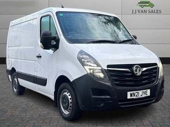 2021 vauxhall movano 2.3 turbo d 135ps h1 van panel van diesel manual