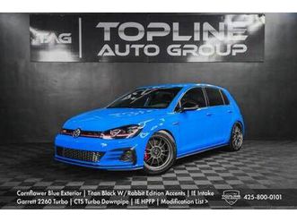 2019 volkswagen golf gti vw rabbit edition hatchback sedan 4d sedan