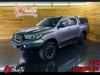 2.8gd-6 double cab 4x4 legend 50 auto