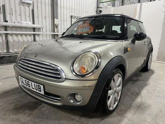 2006 1.6 cooper 3dr
