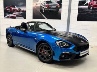 2018 abarth 124 1.4 multiair spider auto