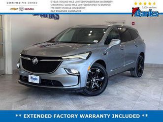 certified 2023 buick enclave essence awd