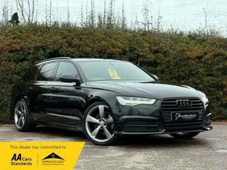 2015 audi a6 avant 2.0 tdi ultra black edition s tronic euro 6 (start/stop) 5dr estate diesel automatic