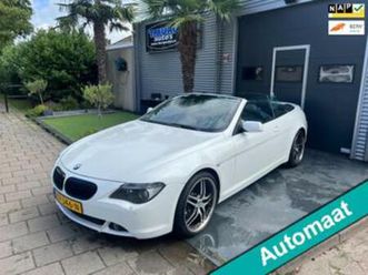 bmw 6-serie cabrio 650i s young timer apk 25-07-2026 — bmw — marktplaats