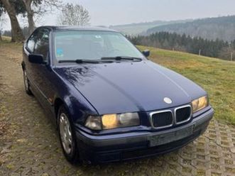 bmw e36 compact 316i tüv2028 1,9l 1.hand f...