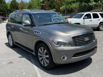 2011 infiniti qx56 4x4 3rd row fully loaded