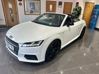 2018 audi tt 2.0t fsi black edition 2dr s tronic convertible petrol automatic