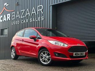 2014 ford fiesta 1.25 82 zetec 3dr hatchback petrol manual