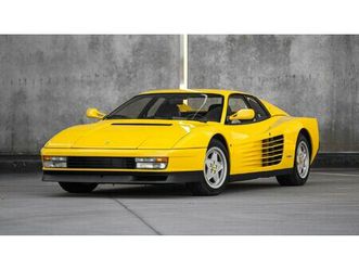 1991 ferrari testarossa