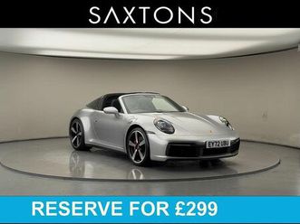 porsche 911 3.0t 992 4s targa 2dr petrol pdk 4wd euro 6 (start/stop) (450 ps)