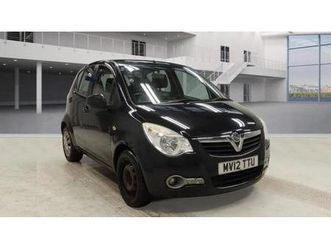 2012 vauxhall agila 1.2 vvt ecoflex s 5dr hatchback petrol manual