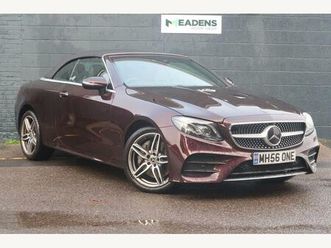 3.0 e450 v6 amg line (premium plus) cabriolet g-tronic+ 4matic euro 6 (start/stop) 2dr