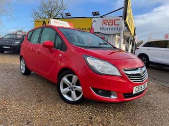 2015 vauxhall meriva 1.6 cdti 16v ecoflex tech line 5dr mpv diesel manual