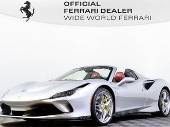 certified 2022 ferrari f8 spider