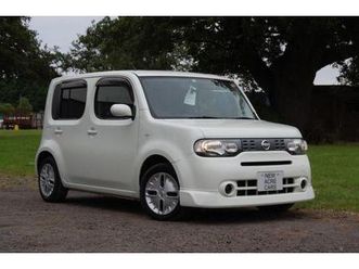 nissan cube 1.5 white auto petrol 2012
