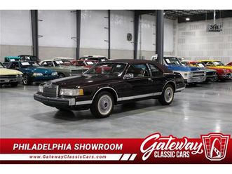 1988 lincoln continental mark iii for sale